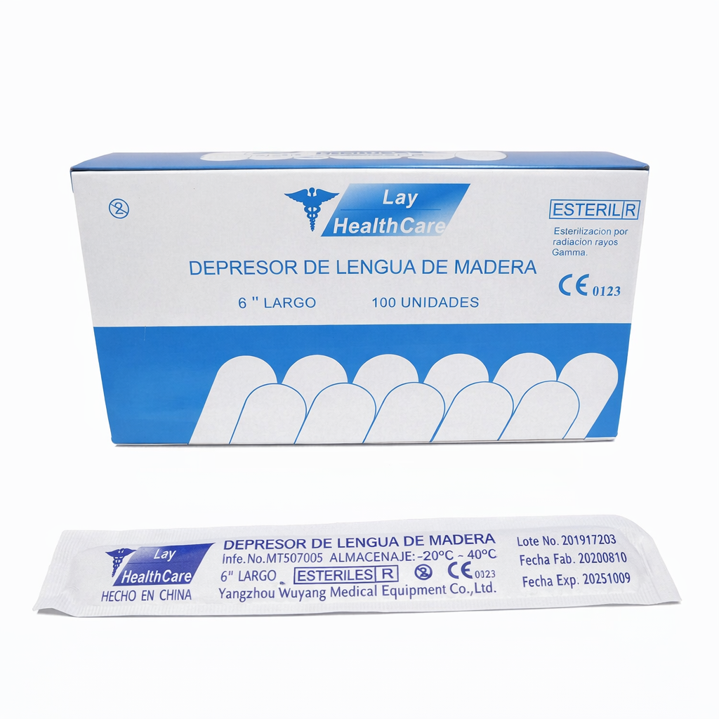 Depresores de Lengua Estéril