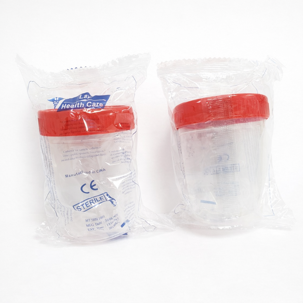 Envase para orina estéril