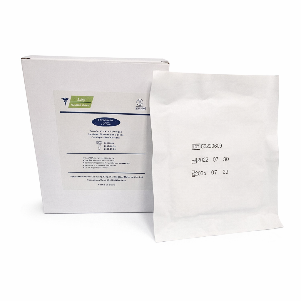 Gasas 4x4x12 Estéril